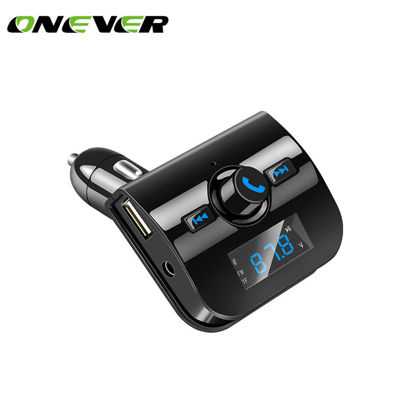 Bluetooth Car Kit Music Player FM Transmitter Hands-free Modulator