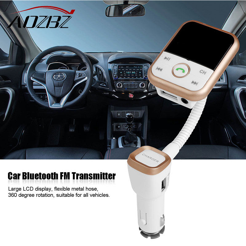 Car LCD Bluetooth FM Transmitter MP3 Player