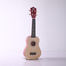 Load image into Gallery viewer, 21&quot; Soprano Ukulele Basswood Acoustic Nylon 4 Strings Ukulele Guitar