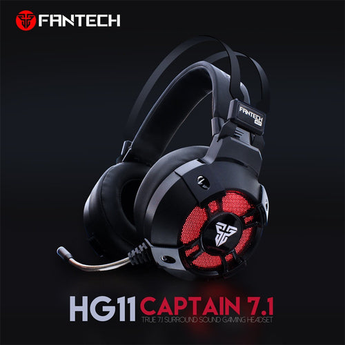 Surround Sound Gaming Headset Stereo LED Headphones with Mic