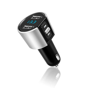 Bluetooth Car Kit FM Transmitter Modulator Music Player