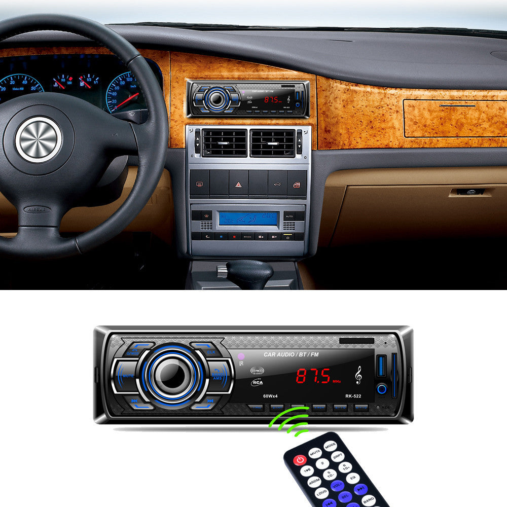 Bluetooth Car Audio Stereo FM DVD CD MP3 Player Receiver