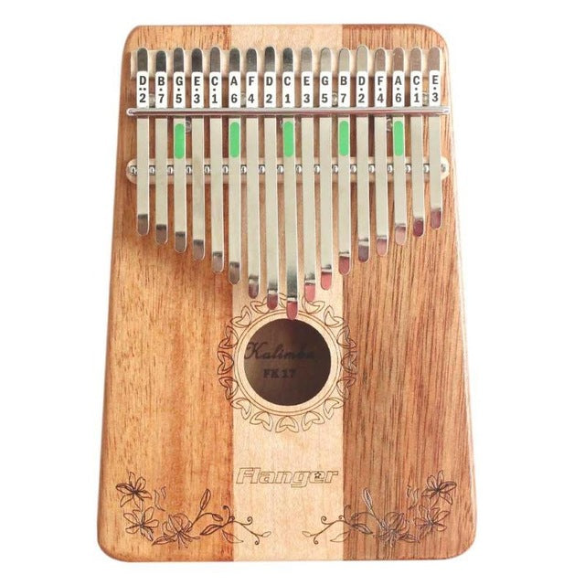 Flanger Thumb Piano 17-Key K17M Kalimba African Thumb Piano