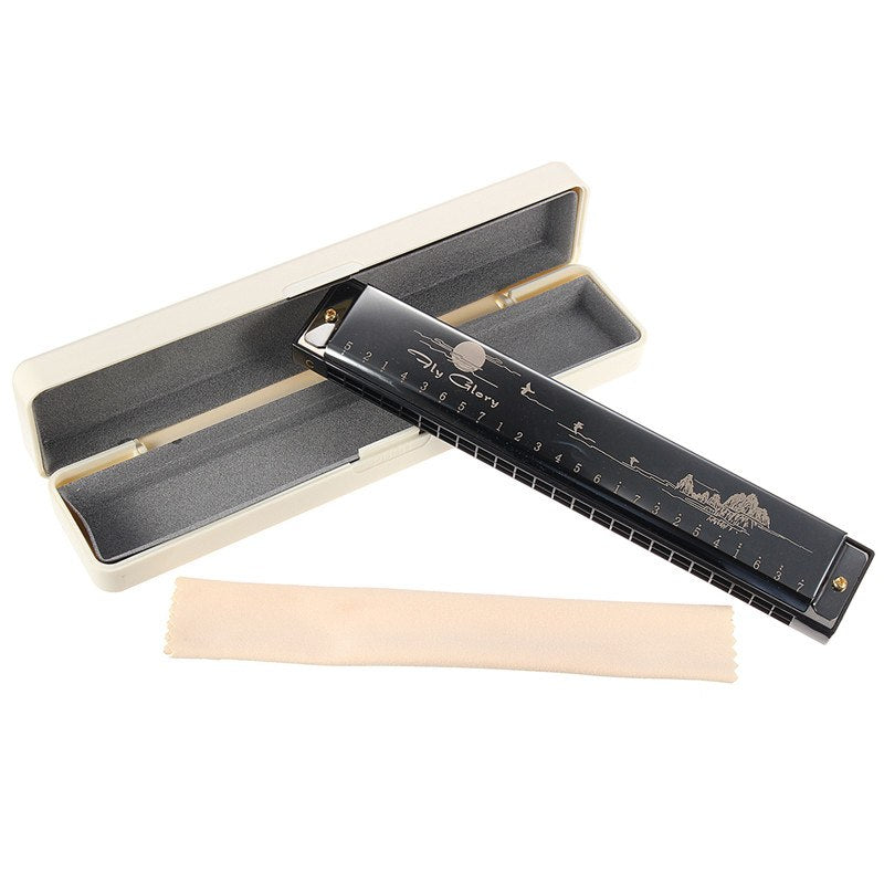 24 Holes Key of C Mouth Organ Flute