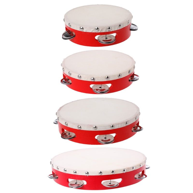 Tambourine Drum Hand Held Bell Percussion