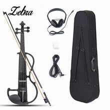 Load image into Gallery viewer, 4/4 Acoustic Violin Basswood Panel Stringed Instruments Fiddle With Violin